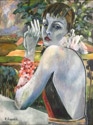 Oel bild von Rita Scherrer. Oil painting from Rita Scherrer.